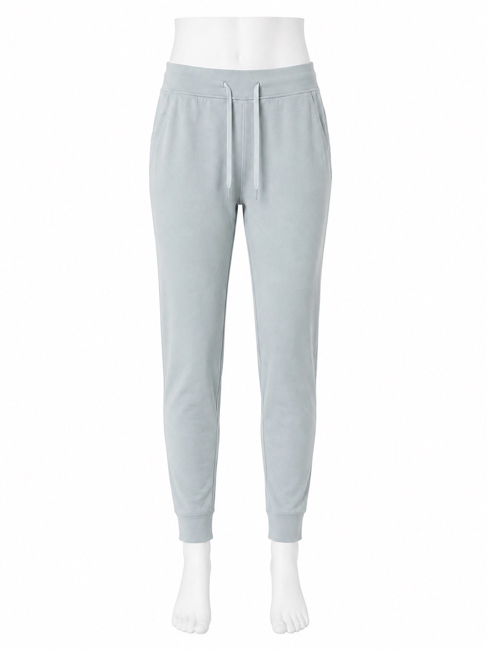 Lululemon City Sweat Jogger Silver Blue Light Green French Terry Pants Medium M